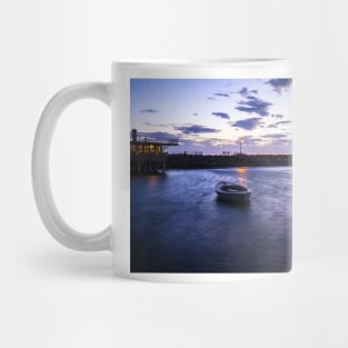 Boats at StKilda Pier, StKilda, Victoria, Australia. Mug